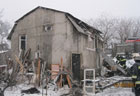 Киевлянин сгорел заживо в собственном доме. Фото