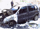 Поджигатель машин продолжает свое грязное дело. В Киеве за ночь сгорели 11 авто. Фото