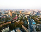 Вид с самого высокого здания в Киеве. Фото