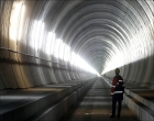 Самый длинный железнодорожный тоннель в мире. Фото