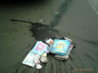 В Киеве «Газель» прямо на тротуаре сбила маленькую девочку. Фото