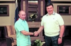 Люди Януковича рассказали, чем он потчевал Путина
