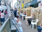 В Днепропетровске люди Тимошенко сами демонтировали свои палатки. В Киеве шоу еще продолжается