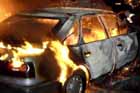 В Ивано-Франковске таксистам почему-то не нравится, когда поджигают их автомобили