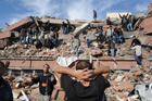 Трагедия в Турции. Мощное землетрясение сравняло с землей десятки домов. Фото