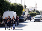 В Тунисе обычный митинг закончился пылающей мэрией. Это вам не палатки на Крещатике расставить