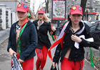«Финиш Берлускони!». FEMEN отпраздновали отставку скандального итальянца. Фото