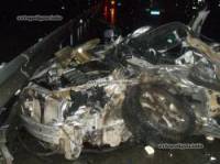 Харьковщина. Водитель КамАЗа уничтожил Chevrolet и зацепил Volkswagen. Погибли три человека. Фото
