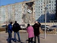 В Астрахани рухнула девятиэтажка. Основная версия – самоубийца взорвал себя бытовым газом