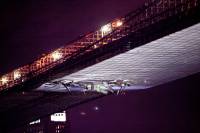 В Нью-Йорке зазевавшийся капитан буксира едва не снес  знаменитый Бруклинский мост