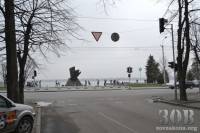 В Днепропетровске милиция отказалась от VIP-полос, а горсовет послал жителей города по известному адресу