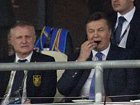 Во время матча Украина-Швеция президентская ложа танцевала, кричала и что-то жевала