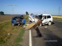 На Запорожье в столкновении двух ВАЗов погибли оба водителя