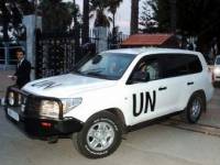 В Сирии обстрелян конвой наблюдателей ООН. Благо, никто не пострадал