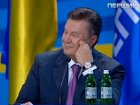 Повалий, читая по бумажке и запинаясь, порадовала Виктора Януковича