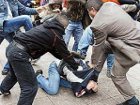 Во время акции протеста в Броварах избиты пять милиционеров