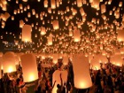 В Таиланде прошел фестиваль китайских фонариков. Просто завораживающее зрелище