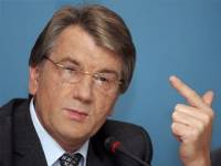 Выползающий из могилы политический труп Ющенко внезапно заговорил на «фене»