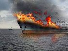 Украинские моряки, рискуя жизнью, спасли новозеландских рыбаков с горящего судна