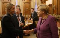 Как Меркель с Жужей Тимошенко встречалась