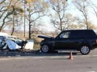 На Львовщине в лобовом столкновении Hyundai Sonata и Land Rover погибли четыре человека