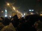Сегодня под Центризбиркомом ночевали оппозиционеры и милиционеры