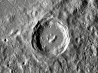 На Меркурии обнаружен уникальный кратер в виде смайлика