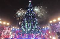 Как в Киеве главную новогоднюю елку открывали