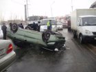 Донецкий водитель несколько нестандартно припарковал свой «Ланос»