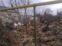 В Новой Каховке взорвался жилой дом. Тушить пожарным было уже нечего