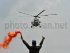 Украинские вертолетчики заступили на дежурство в Либерии