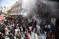 Столица Йемена. Подробности падения самолета на жилой дом