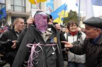 Оппозиция в Черкассах попыталась устроить что-то похожее на революцию