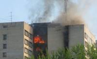 В Харькове сгорело общежитие. Трое погибших, 106 эвакуированных
