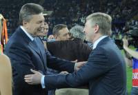 После победы «Шахтера» в Кубке Украины Янукович сиял, как медный пятак