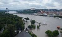 Уровень воды Дуная в столице Словакии достиг абсолютного исторического максимума