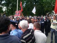 В Одессе из-за Фарион произошла массовая драка. В воздухе летали беляши и чебуреки