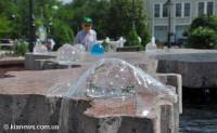 Крымские фонтаны ремонтируют скотчем. Пластилин и слюни берегут для более серьезных поломок?