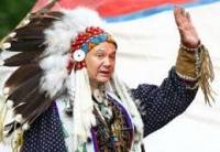 Как Янукович встречался с индейцами
