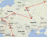 Украинские националисты напали на участников международного пробега "Россия - Сербия"