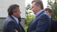 Ради важного разговора с Коморовским сегодня Янукович отправится в Польшу
