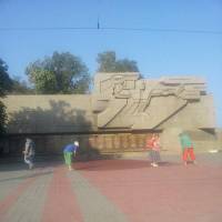 Как к приезду Путина и Януковича в Крыму красоту наводили. Фоторепортаж с места событий