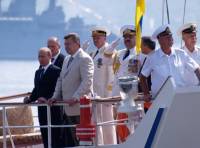 Как Янукович с Путиным в Севастополе военным парадом наслаждались. Фоторепортаж с места событий