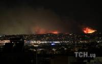 Три работника супермаркета из-за тупости подожгли столицу Греции. Пожарные не могут локализовать огонь