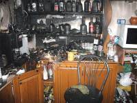 В Киеве ни с того, ни с сего загорелось кафе. Благо, обошлось без жертв