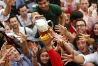 В Мюнхене стартовал традиционный пивной фестиваль «Октоберфест»
