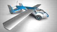 У известного автомобильного дизайнера ушло 20 лет на создание этого летающего автомобиля