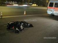 В Киеве иномарка насмерть сбила мужчину и скрылась с места ДТП. Бдительные свидетели ее быстро догнали…
