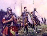 Римские легионеры на территории современной Украины