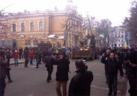 Осада Банковой. Свежее видео